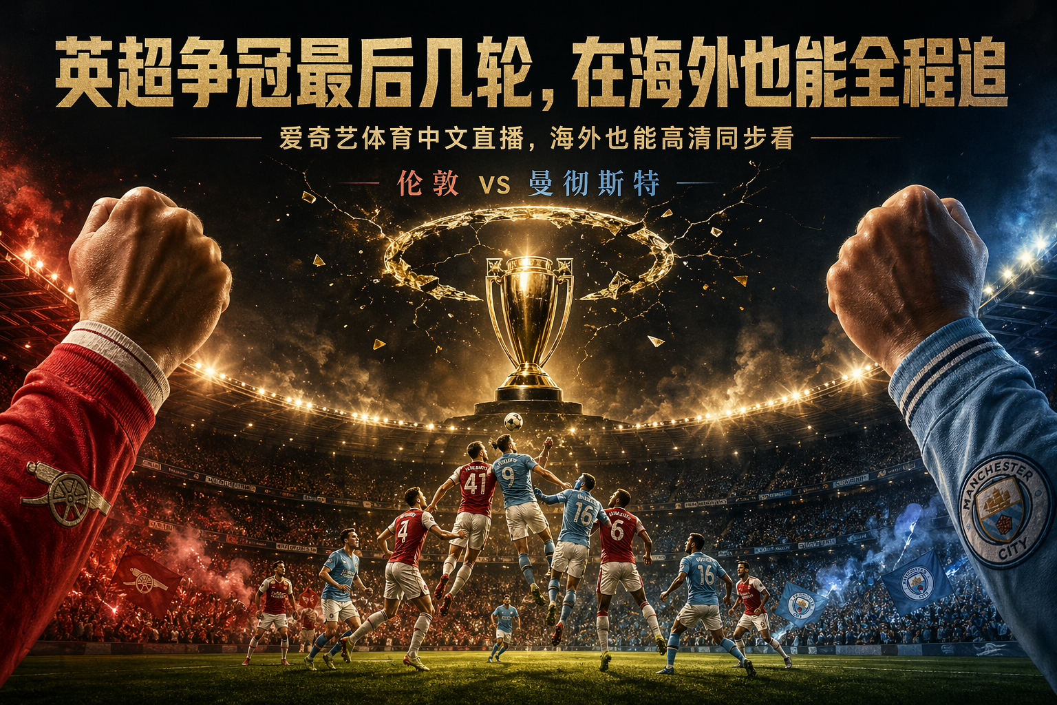 英超末轮争冠：海外华人如何流畅看爱奇艺中文直播